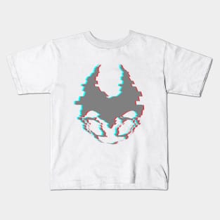 Glitch Grimm [BLACK] Kids T-Shirt